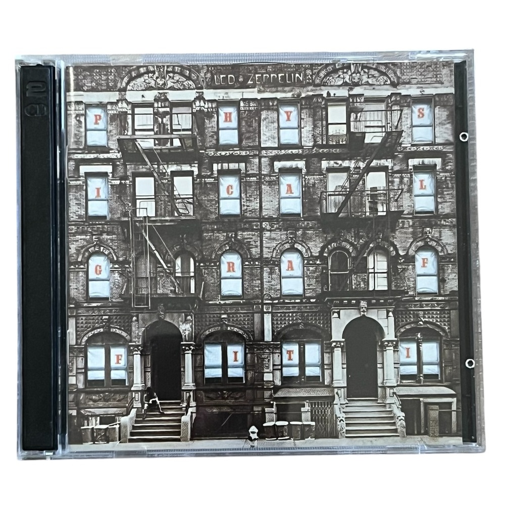 Led Zeppelin Physical Graffiti CD 2-Disc Rock Album Music